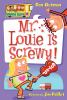 Book cover for "Mr. Louie is screwy!".