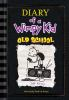 Book cover for "Diary of a wimpy kid".