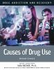 Book cover for "Causes of drug use".