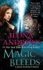 Book cover for "Magic bleeds".