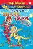 Book cover for "The great shark escape".