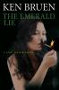 Book cover for "The emerald lie".