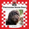 Book cover for "Portuguese water dogs".