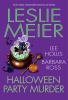 Book cover for "Halloween party murder".