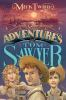 Book cover for "The adventures of Tom Sawyer"