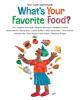 Book cover for "What's your favorite food?".