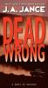 Book cover for "Dead wrong".