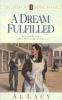 Book cover for "A dream fulfilled".