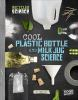 Book cover for "Cool plastic bottle and milk jug science".