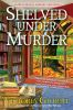Book cover for "Shelved under murder".