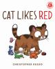 Book cover for "Cat likes red".