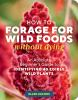 Book cover for "How to forage for wild foods without dying"