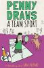 Book cover for "Penny draws a team sport".