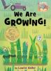 Book cover for "We are growing!".