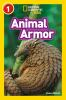 Book cover for "Animal armor".
