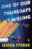 Book cover for "One of our Thursdays is missing".