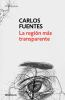 Book cover for "La región más transparente".