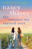 Book cover for "The summer we started over"