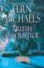 Book cover for "Truth and justice".