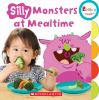 Book cover for "Silly monsters at mealtime".