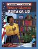 Book cover for "Biddy Mason speaks up".