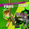 Book cover for "Tell me the difference between a frog and a toad".