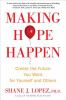 Book cover for "Making hope happen"