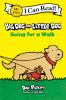 Book cover for "Big Dog and Little Dog going for a walk".