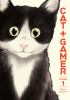 Book cover for "Cat + gamer".