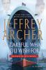 Book cover for "Be careful what you wish for".