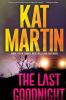 Book cover for "The last goodnight".