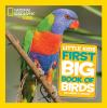 Book cover for "Little kids first big book of birds".