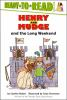 Book cover for "Henry and Mudge and the long weekend".