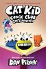 Book cover for "Cat Kid Comic Club".