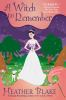 Book cover for "A witch to remember".