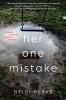 Book cover for "Her one mistake"