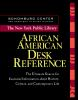 Book cover for "The New York Public Library African American desk reference".