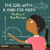 Book cover for "The girl with a mind for math".