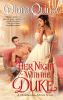 Book cover for "Her night with the duke"