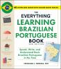 Book cover for "The everything learning Brazilian Portuguese book".