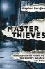 Book cover for "Master thieves"