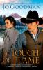 Book cover for "A touch of flame".