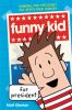 Book cover for "Funny kid for president"