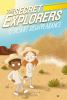 Book cover for "The Secret Explorers and the desert disappearance".