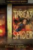 Book cover for "Threat of the spider".
