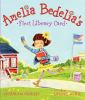 Book cover for "Amelia Bedelia's first library card".