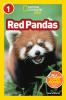 Book cover for "Red pandas".