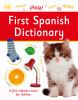 Book cover for "First Spanish dictionary"