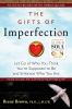 Book cover for "The gifts of imperfection"