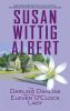 Book cover for "The Darling Dahlias and the Eleven O'clock Lady".